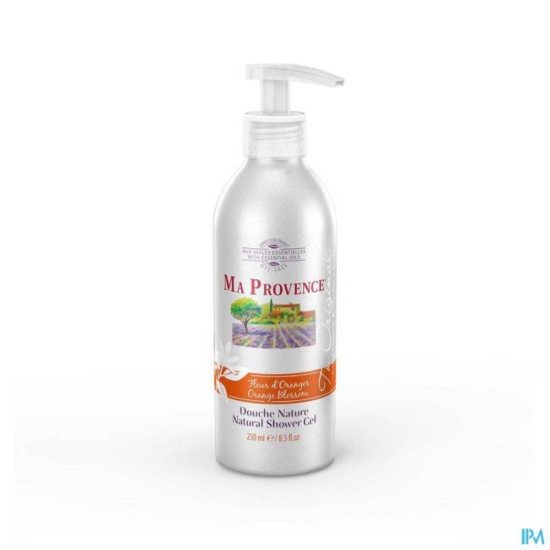 MA PROVENCE DOUCHE ORANJEBLOESEM 250ML + PUMP