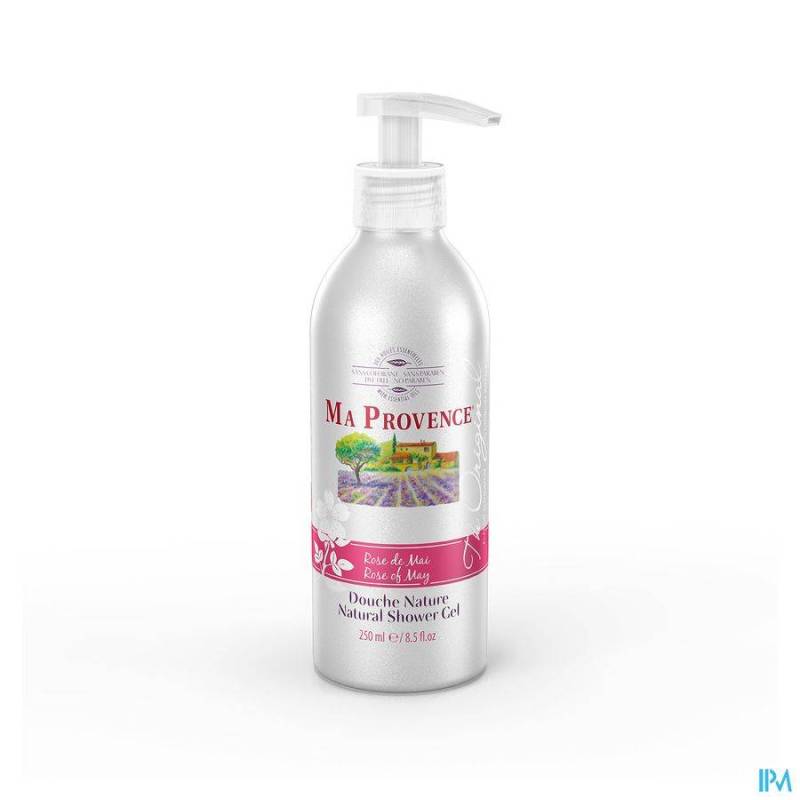 MA PROVENCE DOUCHE ROSE VAN MEI 250ML + PUMP