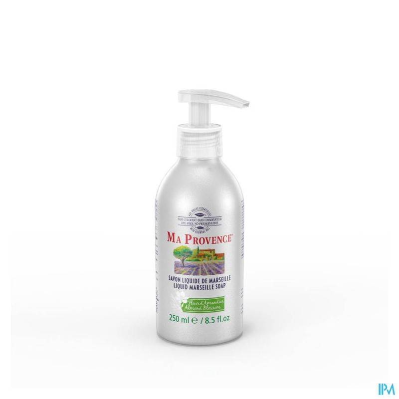 MA PROVENCE VLOEIEBARE ZEEP AMANDELBLOESEM 250ML