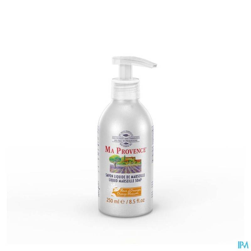 MA PROVENCE VLOEIEBARE ZEEP ORANJEBLOESEM 250ML