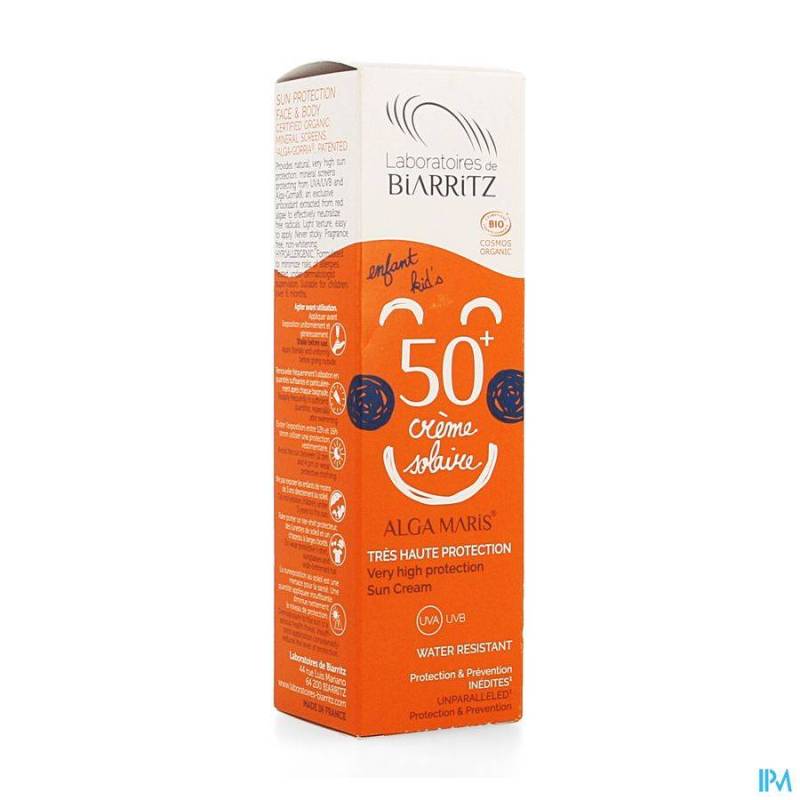 ALGA MARIS CREME SOLAIRE ENFANT IP50+ 100ML