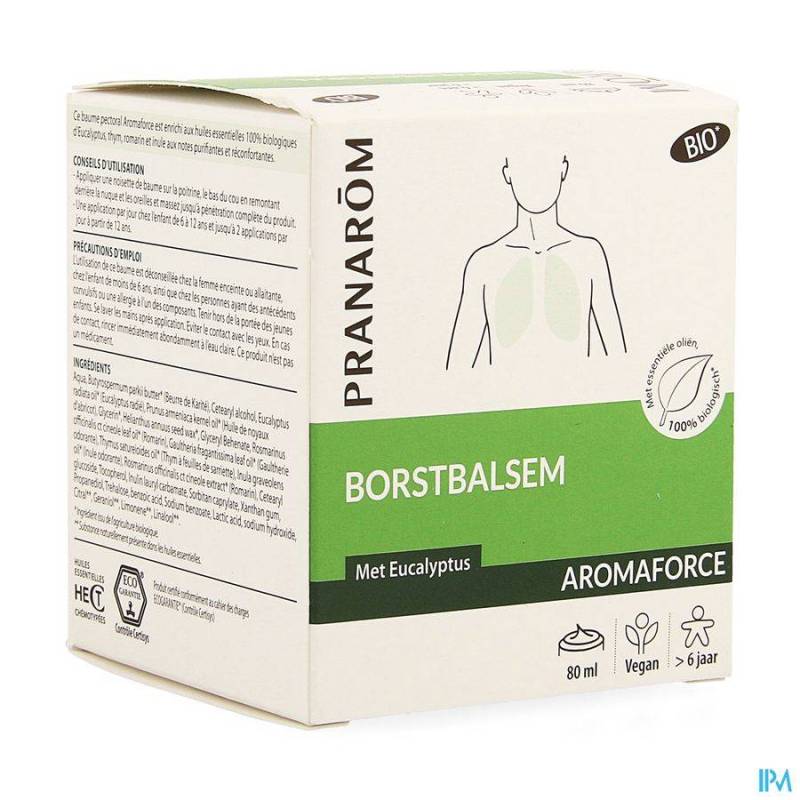 AROMAFORCE BIO BORSTBALSEM TUBE 80ML