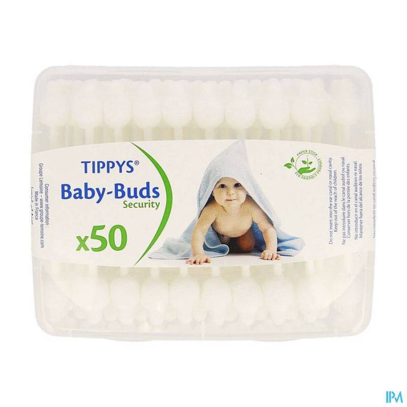 TIPPYS BABY BUDS PAPIEREN STAAFJES 50