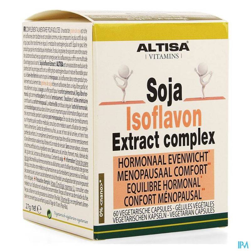ALTISA SOJA ISOFLAVON COMPLEX V-CAPS 60X39MG