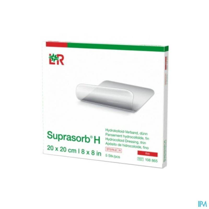 SUPRASORB H HYDROCOL. FIN 20X20CM 5 108865