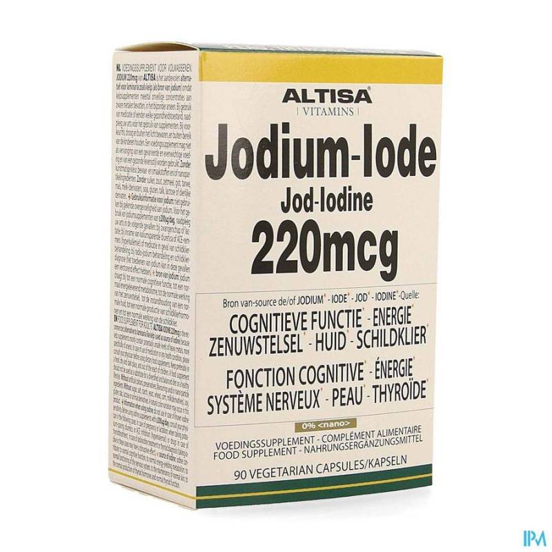 ALTISA JODIUM 220MCG V-CAPS 90