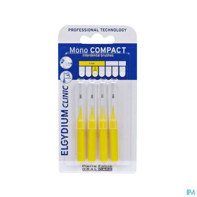 ELGYDIUM CLINIC MONOCOMPACT YELLOW INTERD.FINE 4