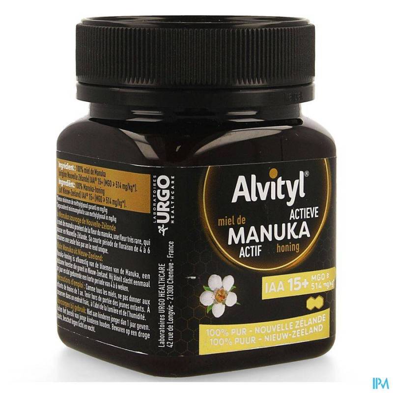 ALVITYL MIEL MANUKA IAA15+ 250G