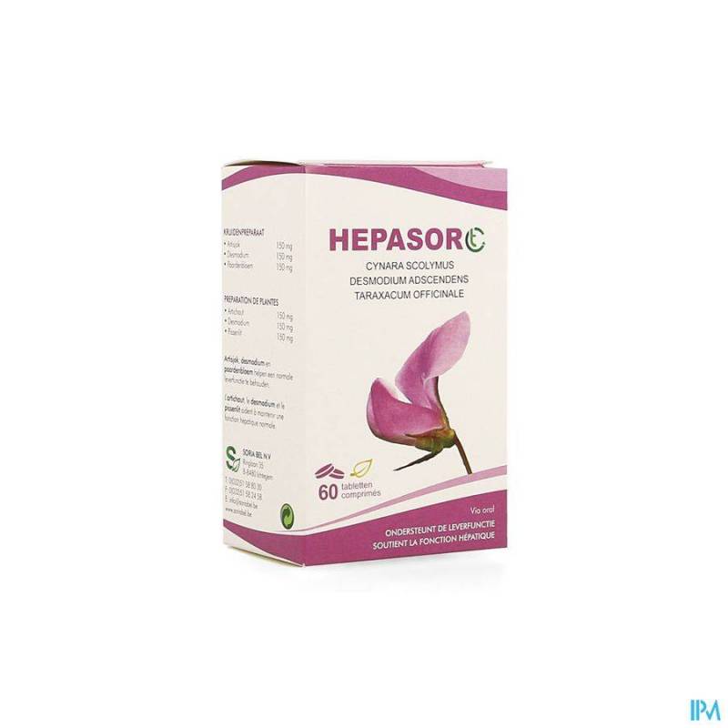 SORIA HEPASOR CT NF 650MG 60TB