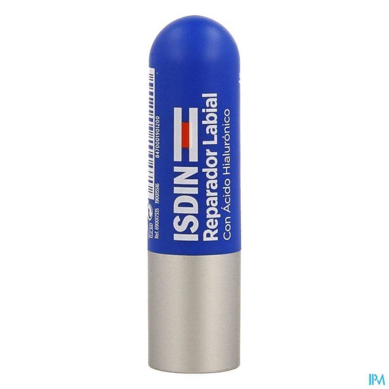 Isdin Reparador Labial Hyaluronzuur Lippenbalsem Stick 4g