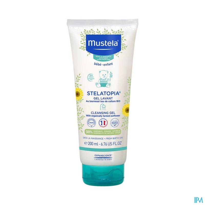 MUSTELA PA STELATOPIA GEL LAVANT 200ML NF