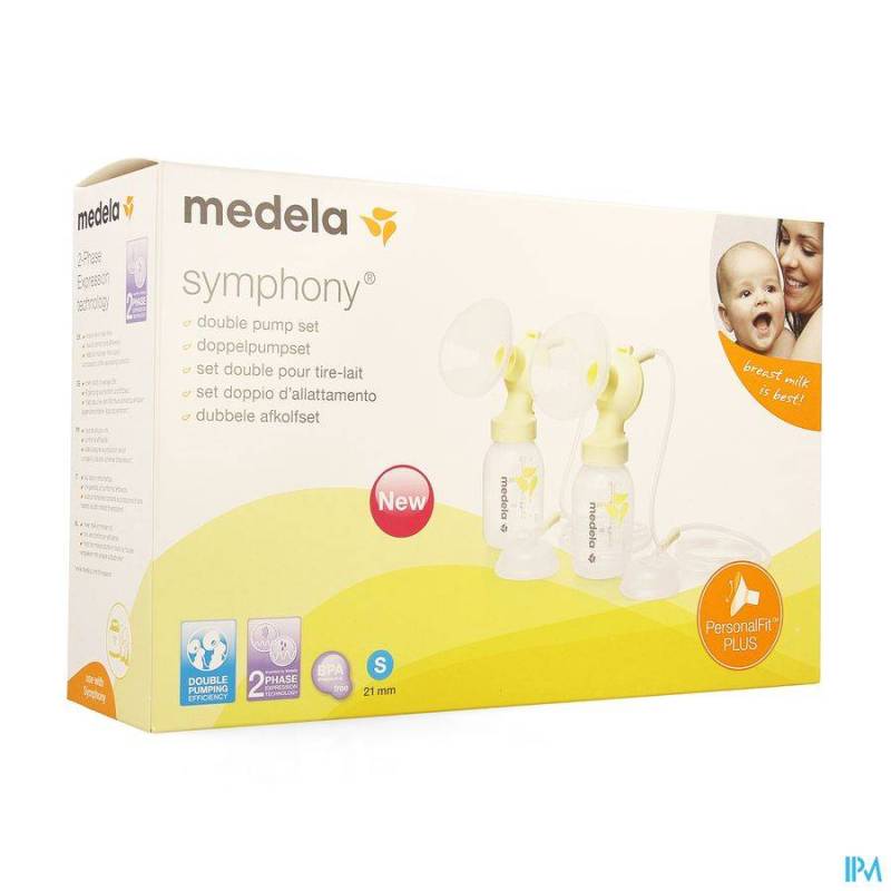 MEDELA PERSONALFIT PLUS SET DOUBLE TIRELAIT S 21MM