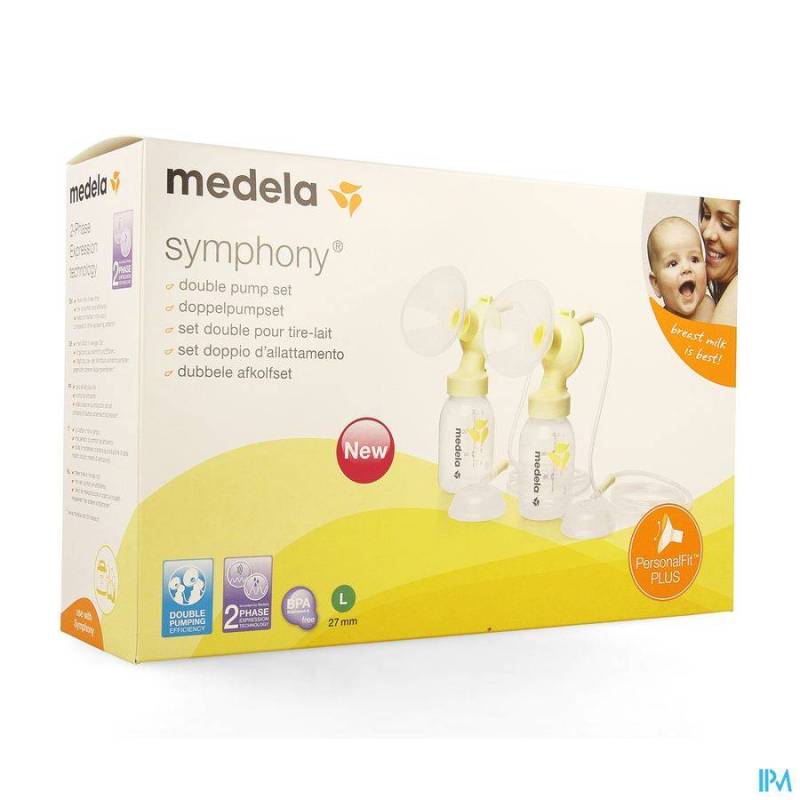 MEDELA PERSONALFIT PLUS SET DOUBLE TIRELAIT L 27MM