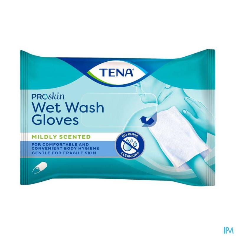 TENA PROSKIN WETWASHGLOVES 8