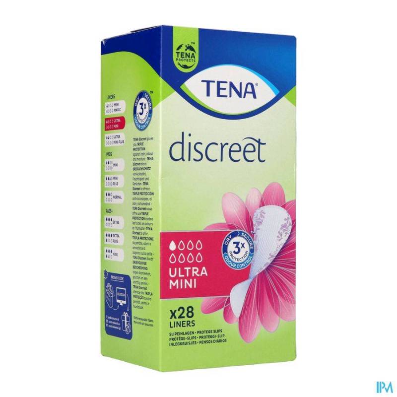 TENA DISCREET ULTRA MINI 28