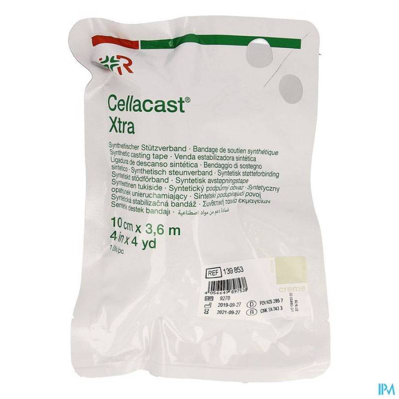 CELLACAST XTRA GIPSWINDEL CREME 10,0CMX3,6M 139853