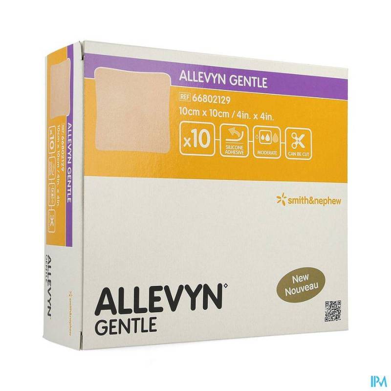 ALLEVYN GENTLE KP FOAM 10CM X 10CM 1 66802129