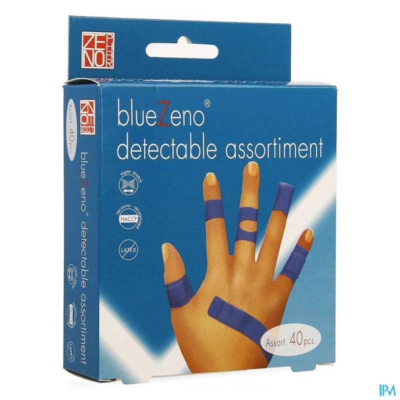 BLUEZENO PLEISTER DETECTABLE ASSORTMENT 40