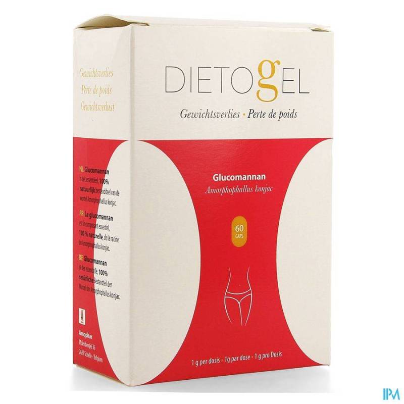 Dietogel 500mg 60 Capsules
