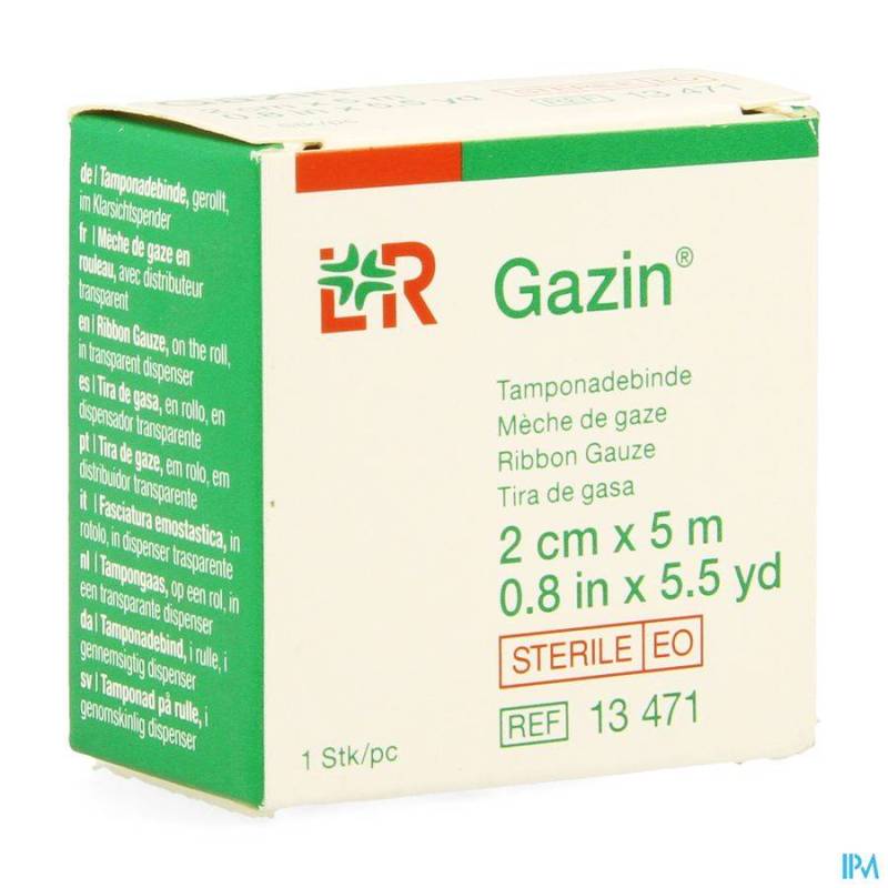 GAZIN MECHE GAZE STERILE 2CMX5M