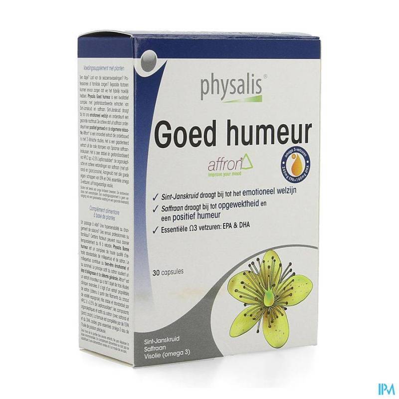 PHYSALIS GOED HUMEUR CAPS 30 NF