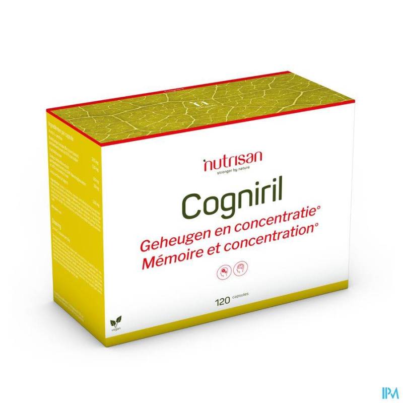 COGNIRIL Vegetarian Capsules  120 NUTRISAN