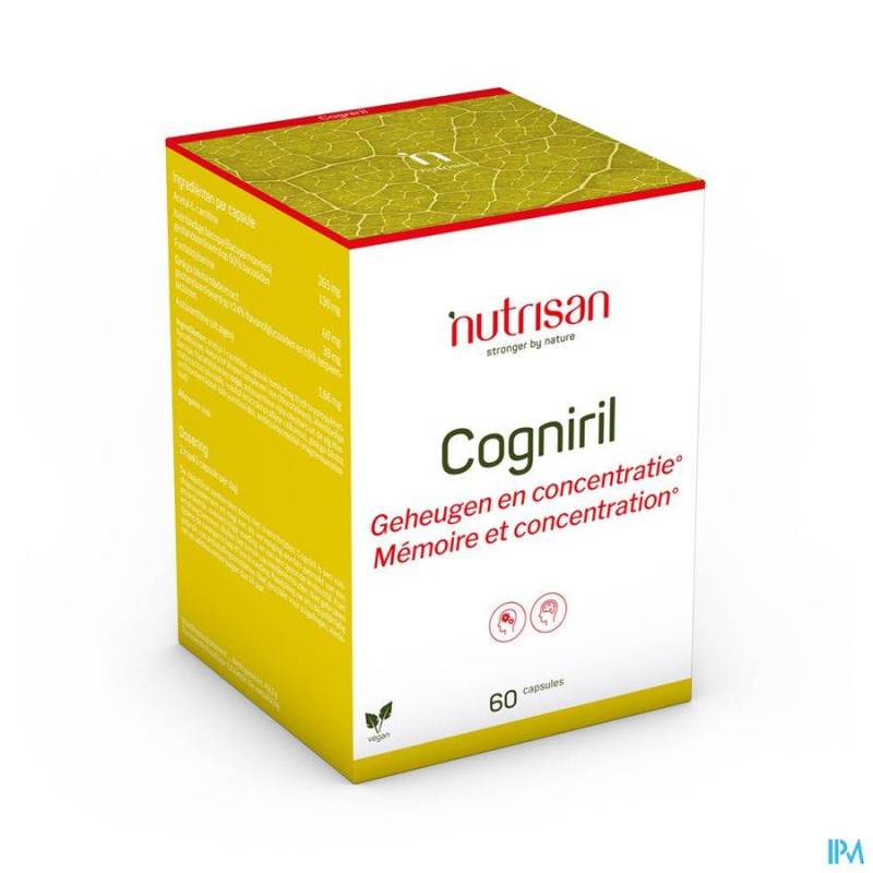 COGNIRIL Vegetarian Capsules  60 NUTRISAN