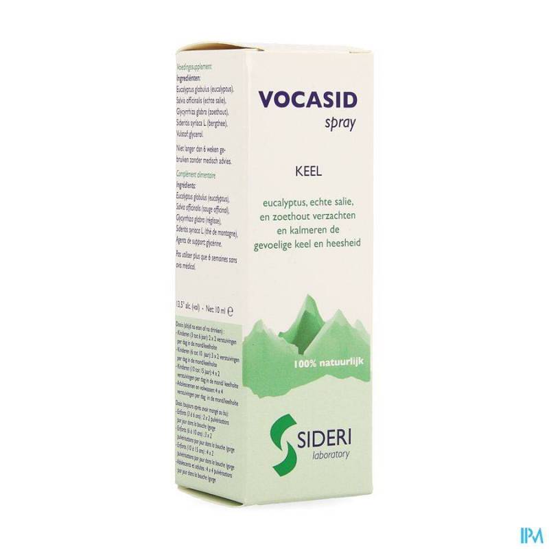VOCASID SPRAY FL 10ML