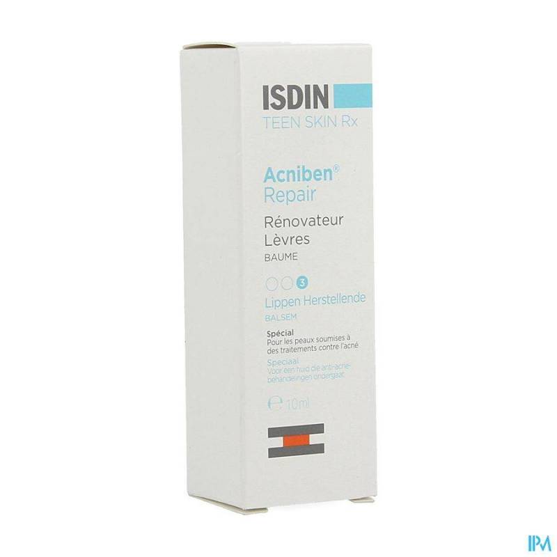 ISDIN ACNIBEN TEEN SKIN REPAIR LIPPEN BALSEM 10ML