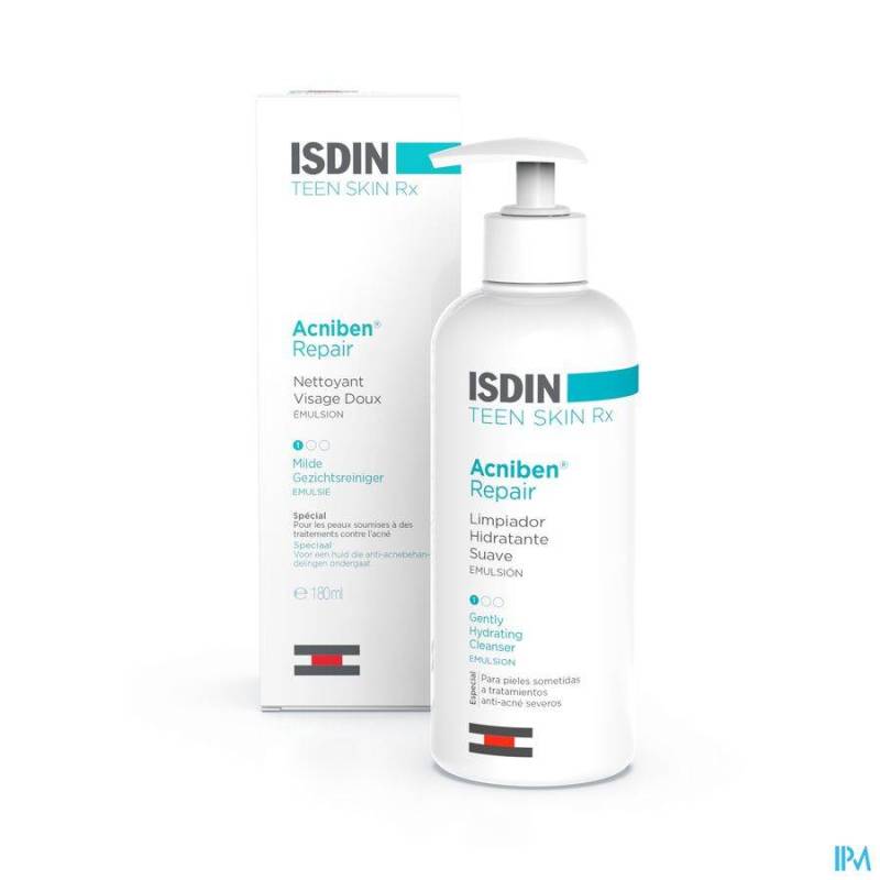 ISDIN ACNIBEN TEEN SKIN REPAIR REINIG. EMULS.180ML