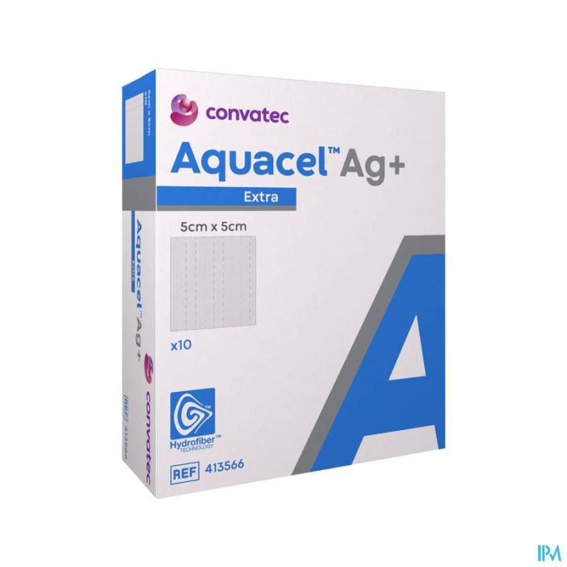 AQUACEL AG+ EXTRA 5 X 5CM 10 413566