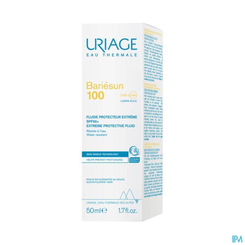 Uriage Bariésun 100 Extreem Beschermende Fluide SPF50+ 50ml