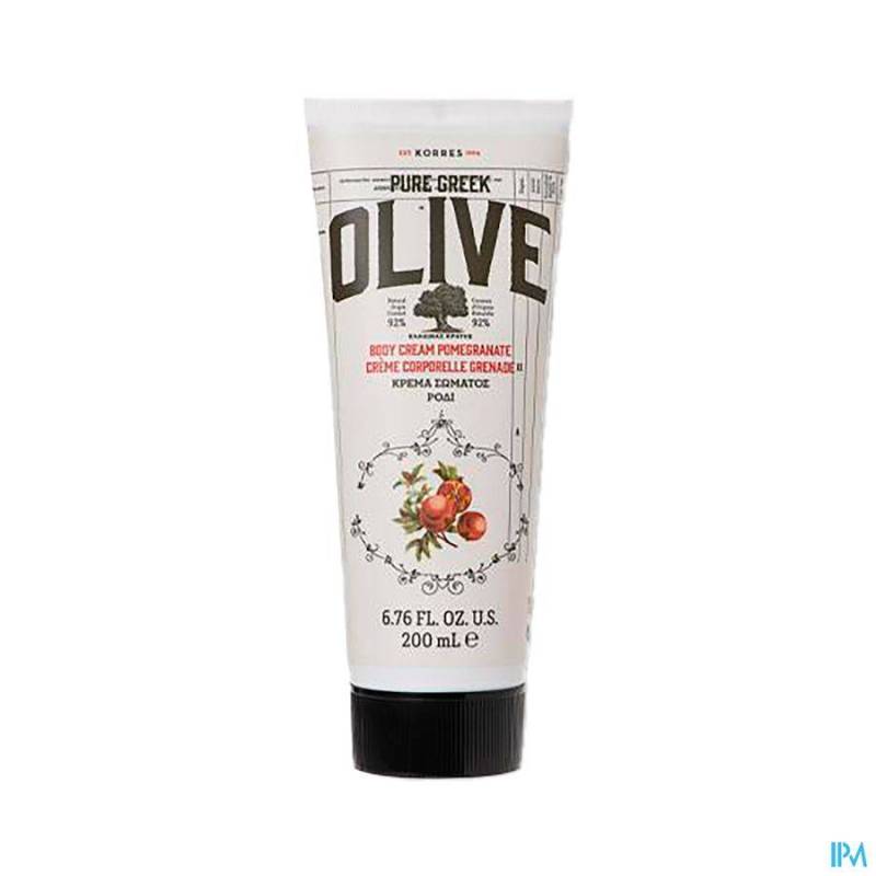 KORRES KB OLIJFGRANAAT LICHAMSMELK 200ML