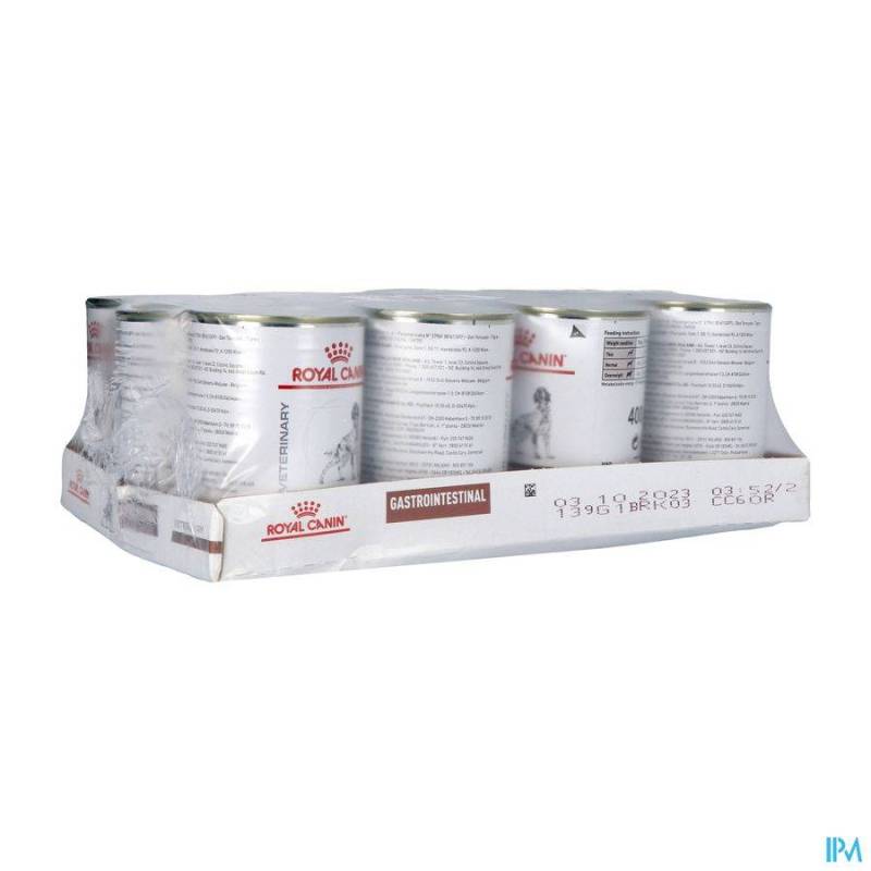 ROYAL CANIN VDIET CANINE GASTROINTESTINAL 12X400G