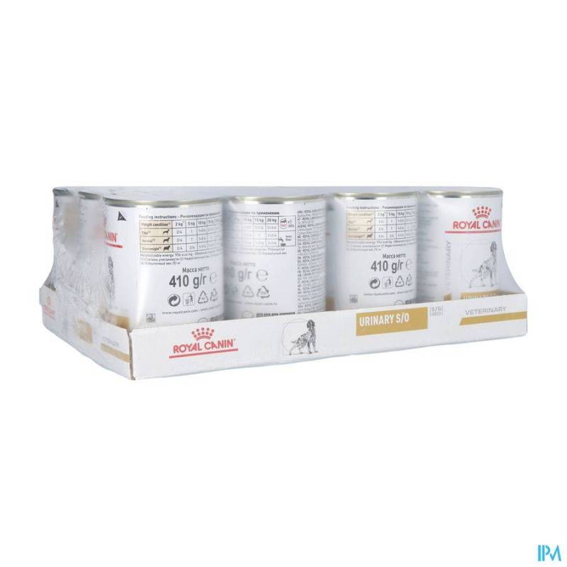 ROYAL CANIN VDIET CANINE URINARY 12X410G