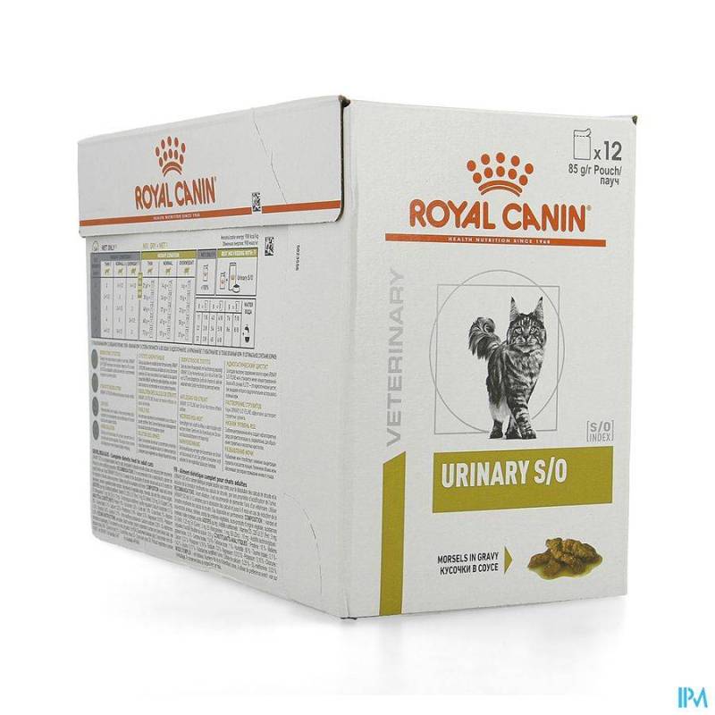 ROYAL CANIN VDIET FELINE URIN. S/O MIG/CIG 12X85G
