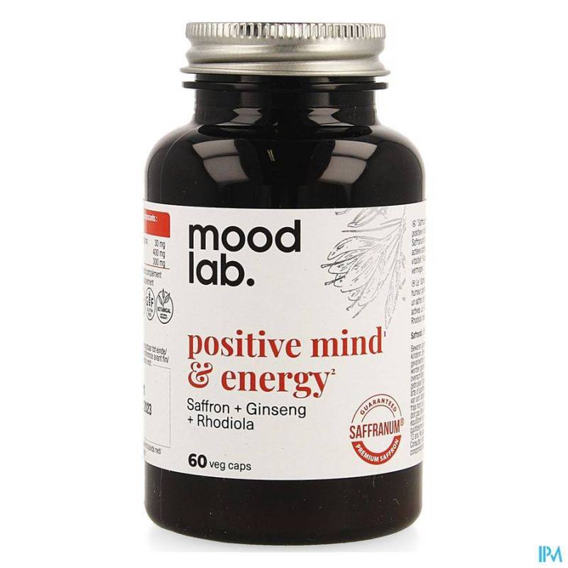 POSITIVE MIND en ENERGY POT Capsules  60