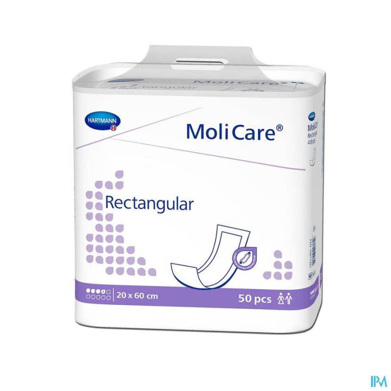 MoliCare Rectangular 4d 20x60 50 p/s