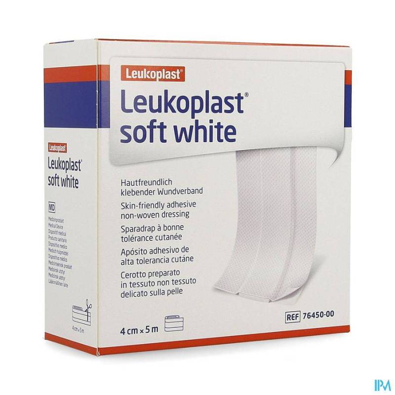 LEUKOPLAST SOFT WHITE 4CMX5M
