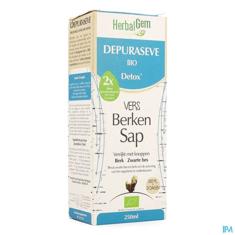 HERBALGEM DEPURASEVE BIO DETOX 250ML
