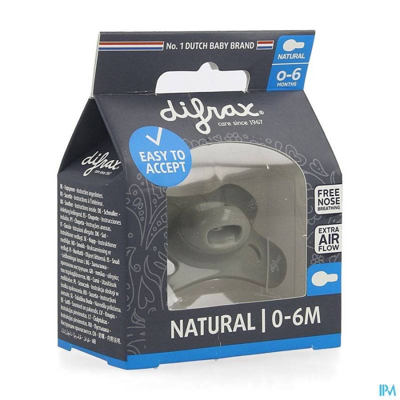 DIFRAX FOPSPEEN NATURAL 0-6 M UNI ASSORTI