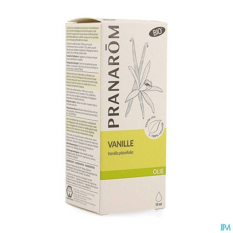 VANILLE PLANT.OLIE 50ML PRANAROM