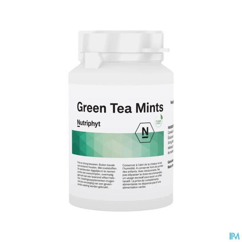 Green Tea Mints 120 Kauwtabletten NF
