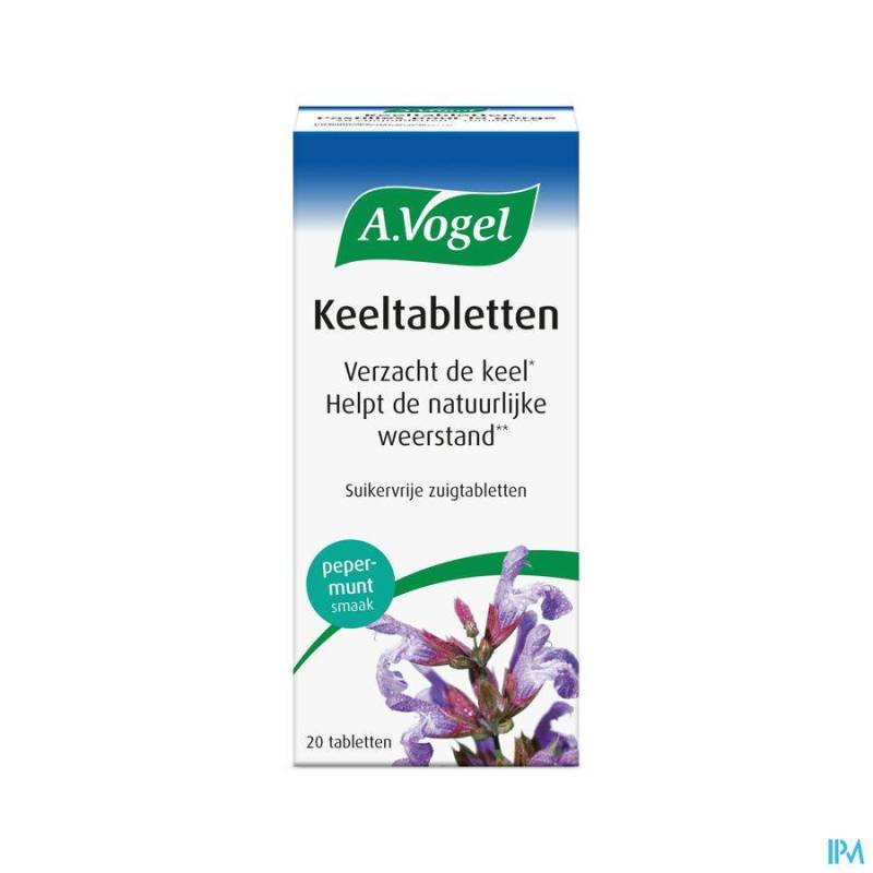 VOGEL KEELTABLETTEN 20 ST