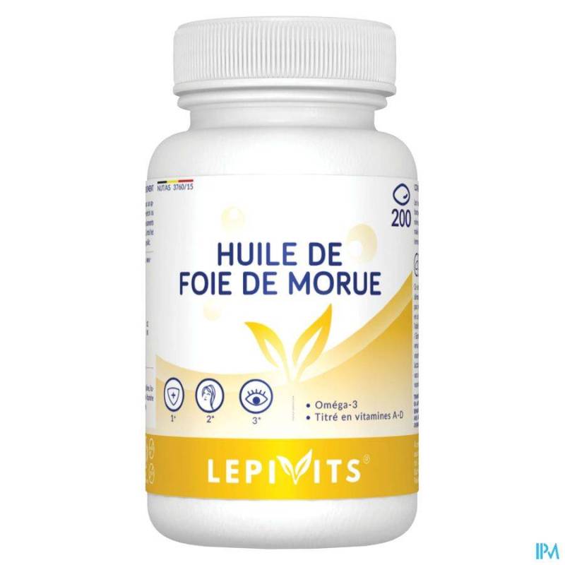 LEPPIN LEVERTRAANOLIE CAPS 200 NF