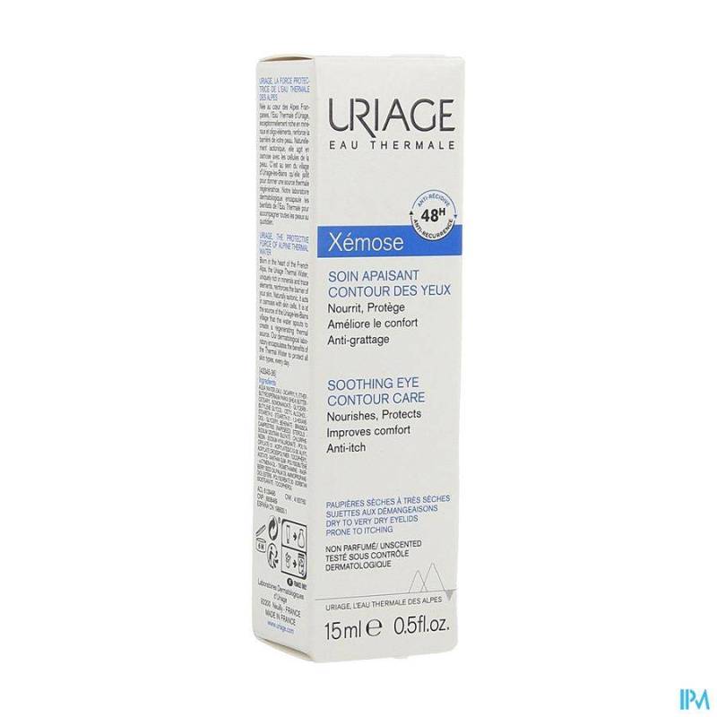 Uriage Xémose Kalmerende Verzorging Oogcontour 15ml