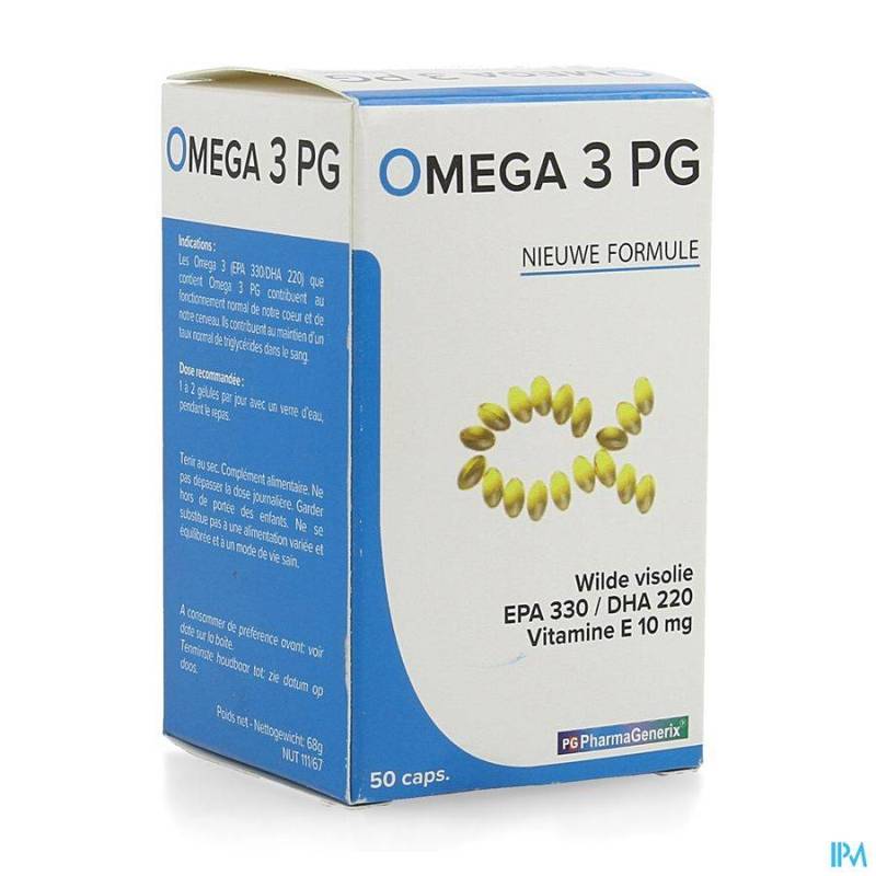 OMEGA 3 PG PHARMAGENERIX Capsules  50 NF
