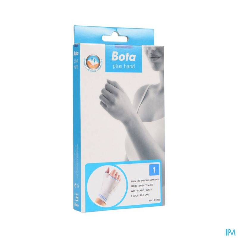 BOTA SERRE-POIGNET-MAINPOUCE 105 WHITE N1