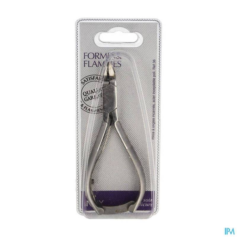 FORMES&FLAMMES 36 PINCE ONGLES INCARNES INOX