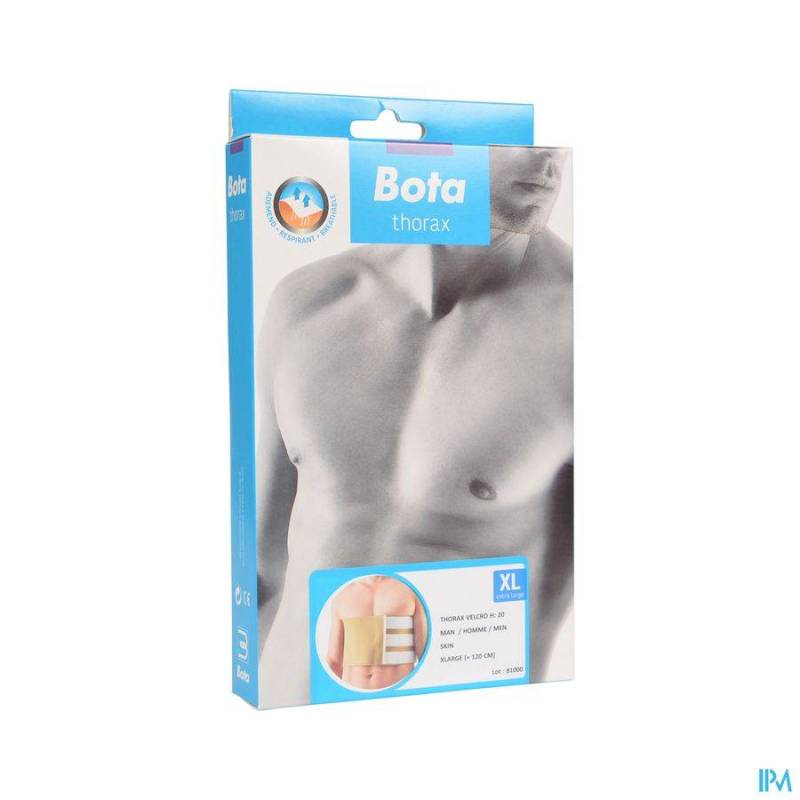 BOTA THORAX HOMME VELCRO H 20CM XL